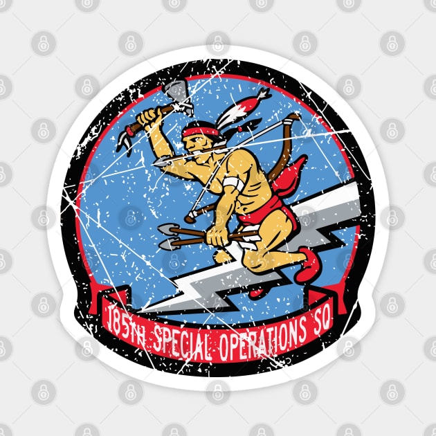 185th Special Operations SQ Vintage Insignia Magnet by Mandra