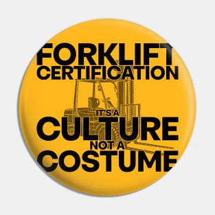 Forklift Certification Pin