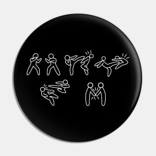 Taekwondo Sparring Pin