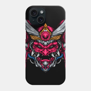 mecha samurai Phone Case