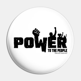 Power to the People. United. Pin