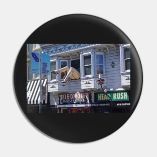 Haight and Ashbury Legs San Francisco CA Haight Street Pin
