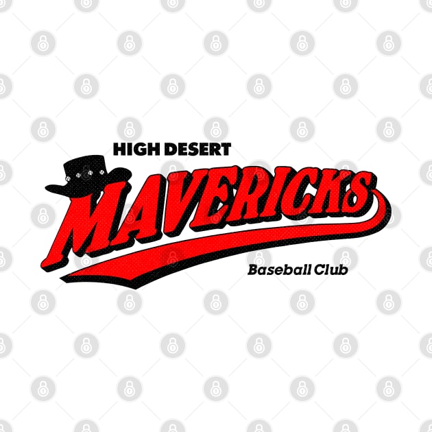 Retro CA High Desert Mavericks Baseball by LocalZonly