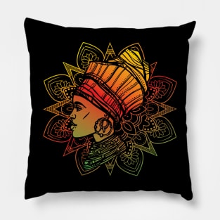 Nubian Queen Black Girl Magic Gift Pillow