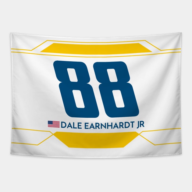 Dale Earnhardt Jr #88 2023 NASCAR Design Tapestry by AR Designs 