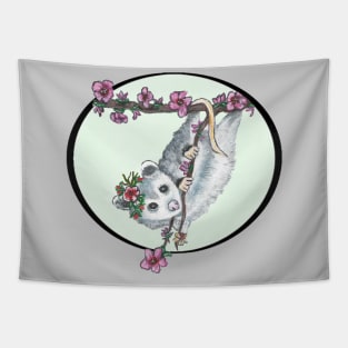 Baby possum Tapestry