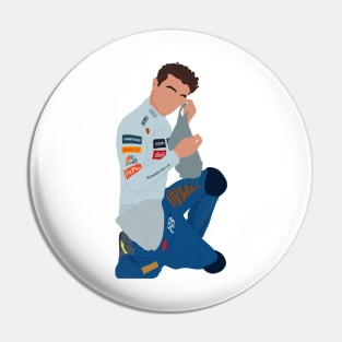 Lando Norris getting ready for the 2020 Russian Grand Prix Pin