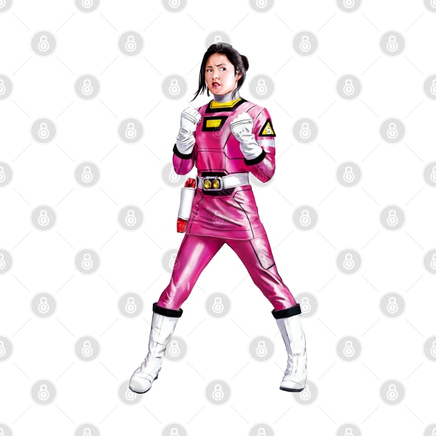 Pink Turbo Power Ranger by BigMike