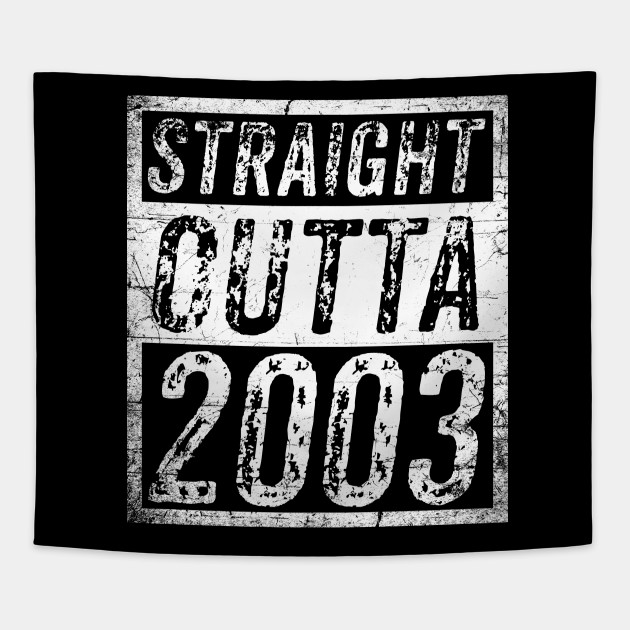 Verbazingwekkend Straight Outta 2003 Sweet 16 Birthday Gift Idea Tshirt 16th Boy BQ-74