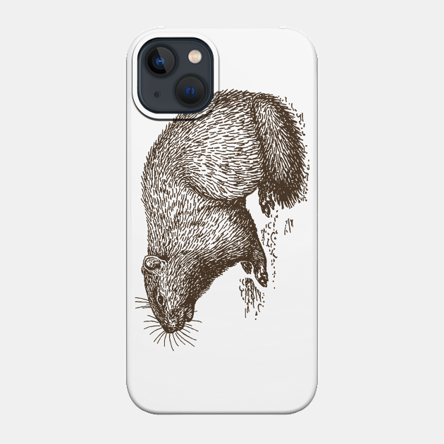 Vintage Groundhog - Vintage - Phone Case