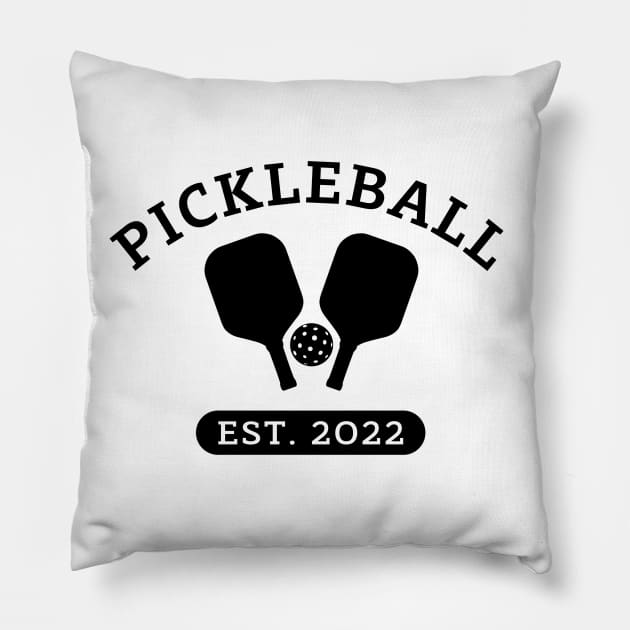 Pickleball Pillow by Cute Tees Kawaii