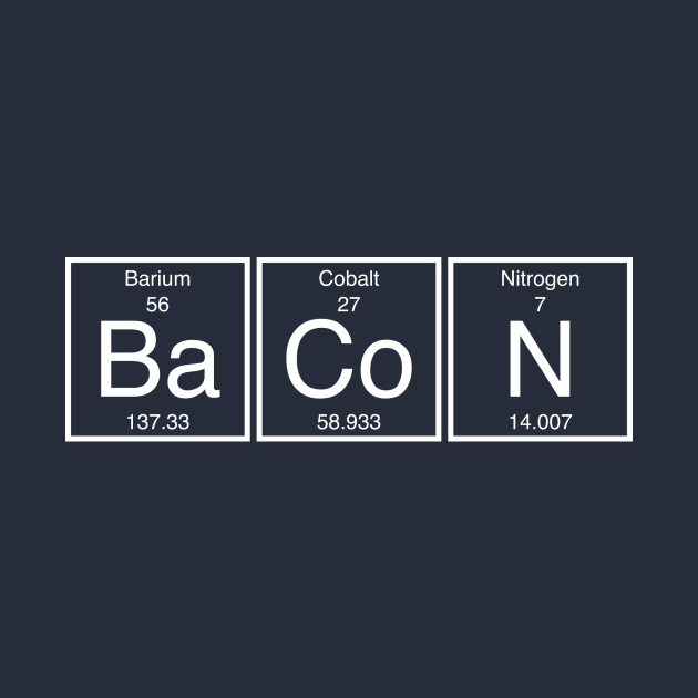 Periodic Bacon by DubyaTee