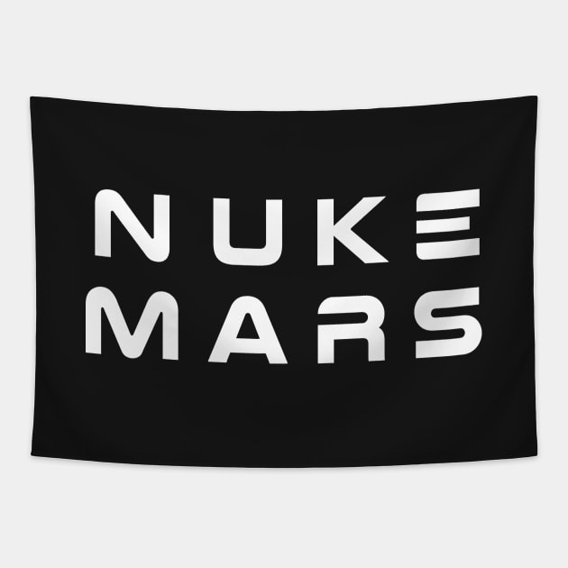 Nuke Mars Tarraforming Space Exploration Tapestry by TextTees