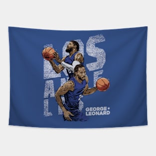 Kawhi Leonard & Paul George Los Angeles C Duo Tapestry