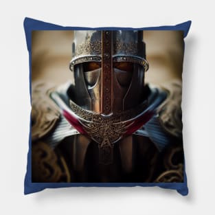 Knights Templar in The Holy Land Pillow