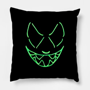 green face Pillow