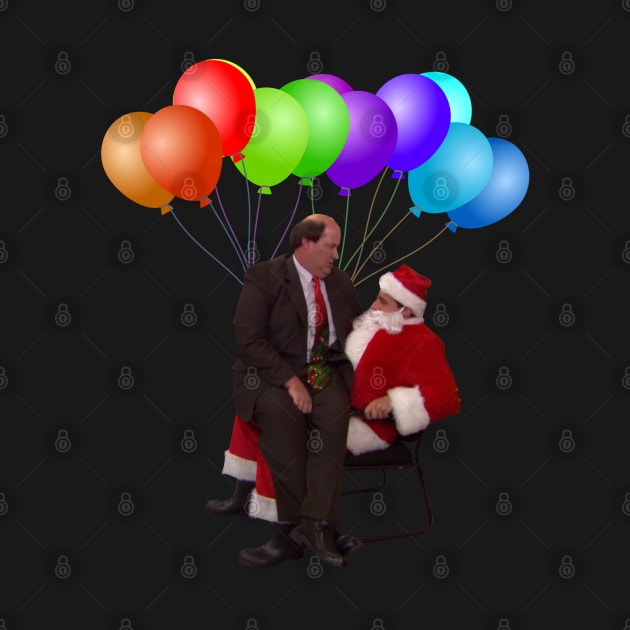 The Office Kevin 1000 Balloons Christmas Wish by felixbunny