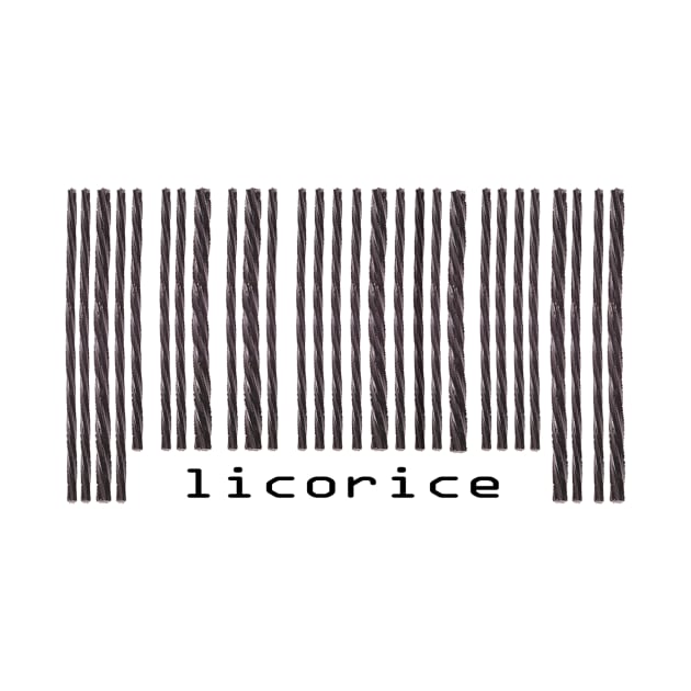 Licorice Bar Code by costaGraphics