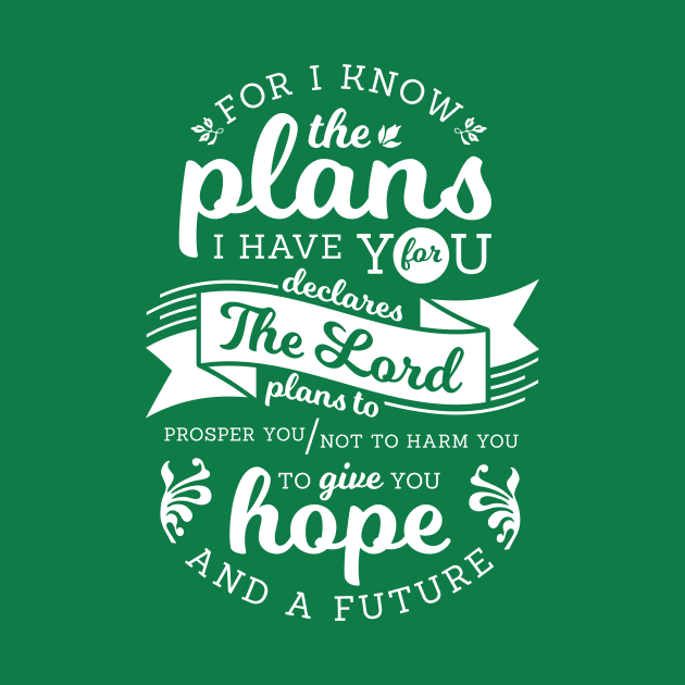 Jeremiah 29:11 Typography by Andrea Maxwell Design