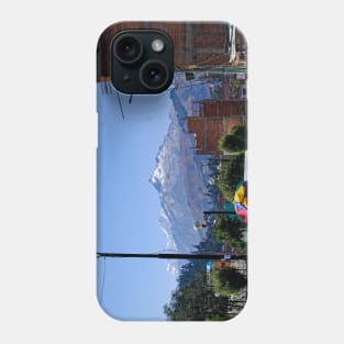 Downtown Huarez in Peru Phone Case