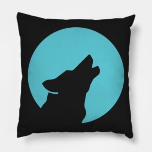 Howling Wolf Pillow