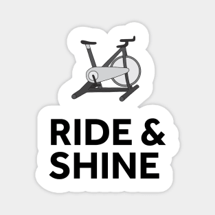 Ride & Shine Spin Class Magnet