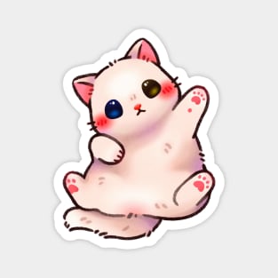 Waving Kitty Magnet