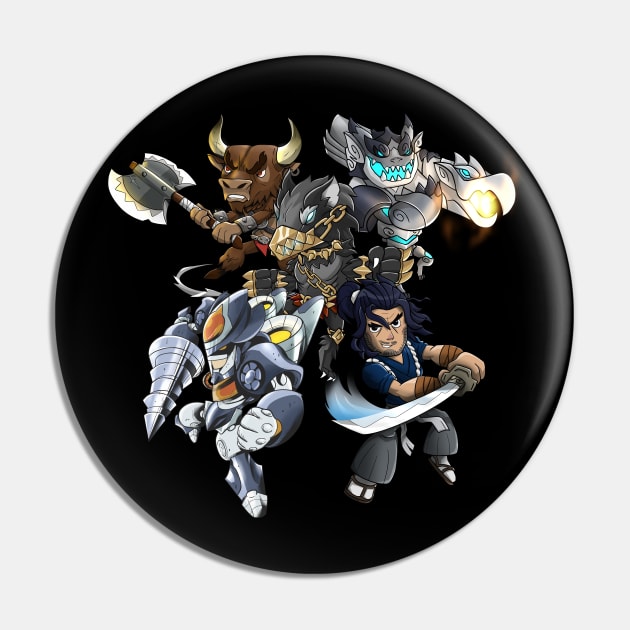 Team of Brawlhalla in action Pin by oim_nw