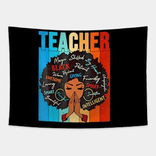 Black History Month Teacher For Girls Women Tapestry