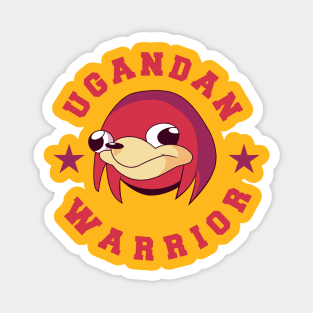 Ugandan Warrior Magnet