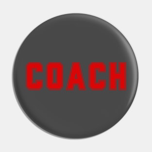 Coach! Pin