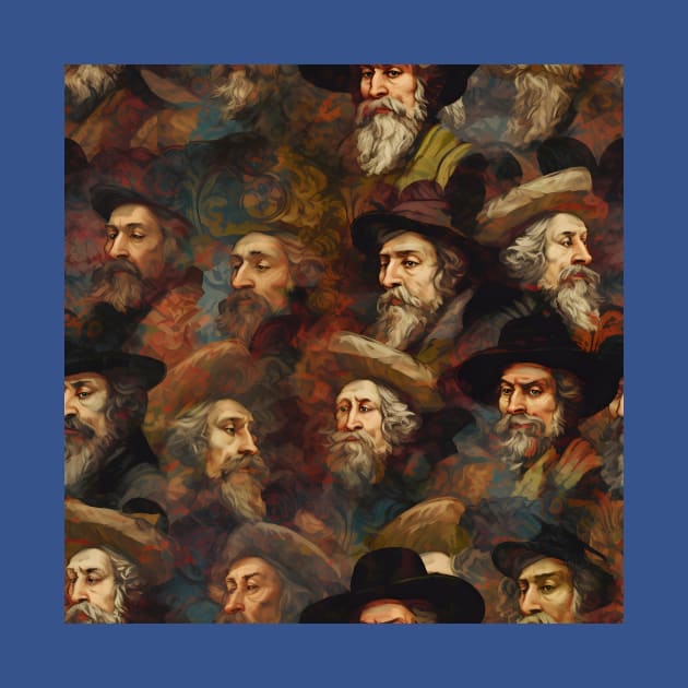 Rembrandt Paintings Mashup by Grassroots Green