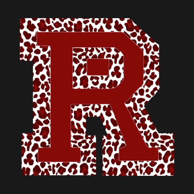 R red cheetah print by anrockhi