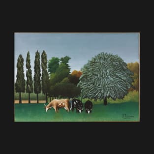 Henri Rousseau - The Banks of the Oise T-Shirt