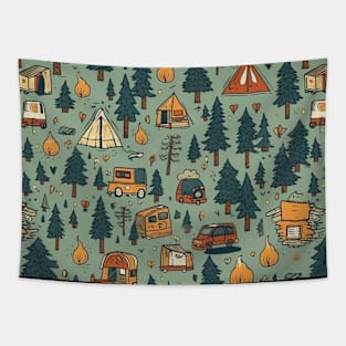 Camping Trip Tapestry