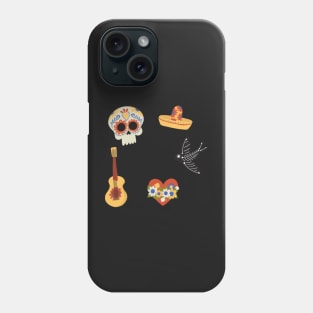 Mexican stickers Phone Case