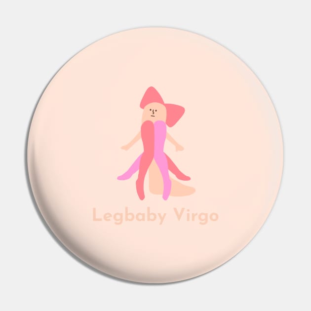 Legbaby Virgo | Zodiac | Cute | Funny | Weird | Gift | Minimalist | Star Sign | Astrology | Pin by WiseCat