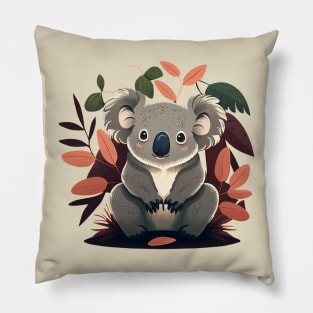 Baby Koala Sitting - Cute Pillow