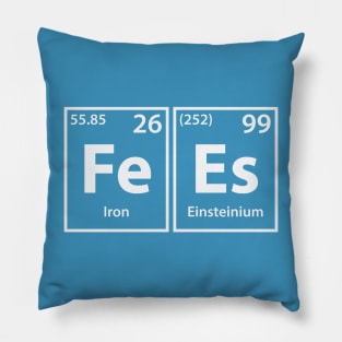 Fees (Fe-Es) Periodic Elements Spelling Pillow