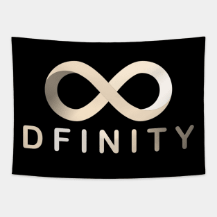 DFINITY golden logo Tapestry