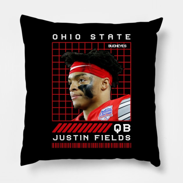 JUSTIN FIELDS - QB Pillow by Mudahan Muncul 2022