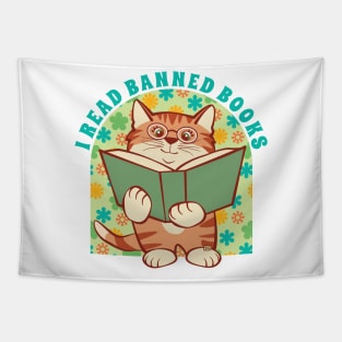 I Read Banned Books Tapestry