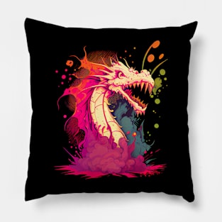 Excited dragon Pillow