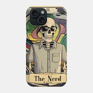 Funny Tarot Card : The Nerd Phone Case