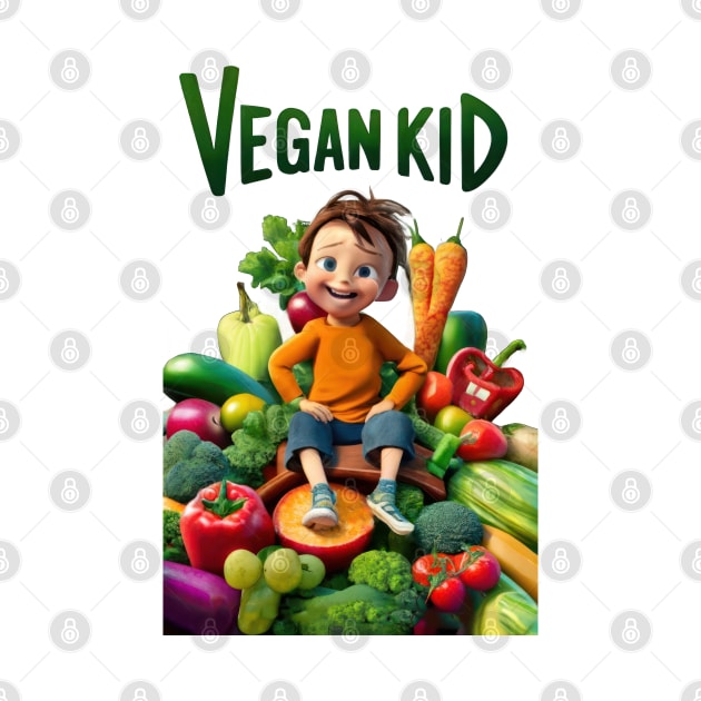 The Vegan Kid by TooplesArt