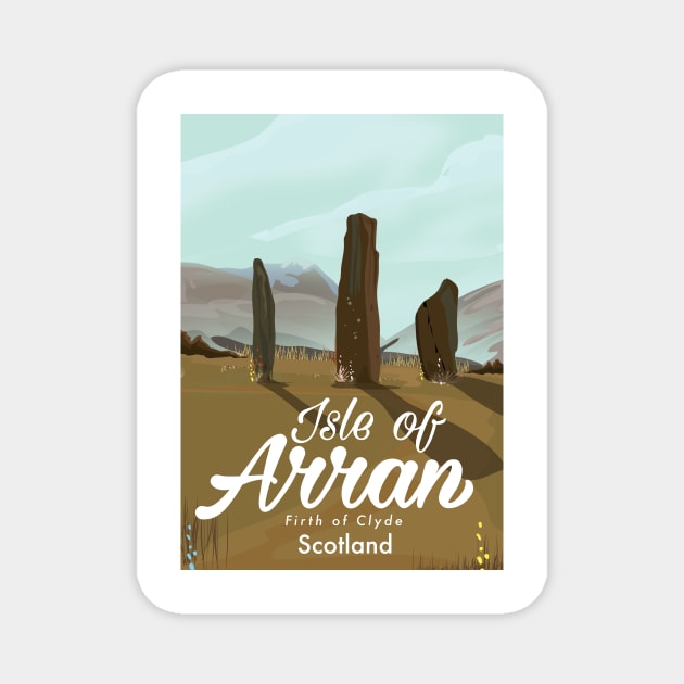 Isle Of Arran Magnet by nickemporium1