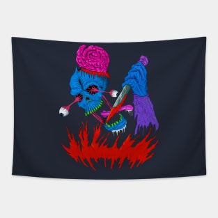 Crazy Insane Design Tapestry