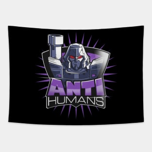 Megabot Anti-Humans Tapestry