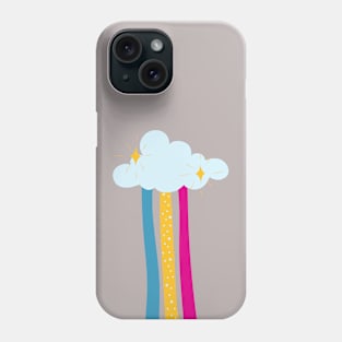 pansexual rainbow Phone Case