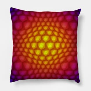 Weired D20 Pattern Pillow